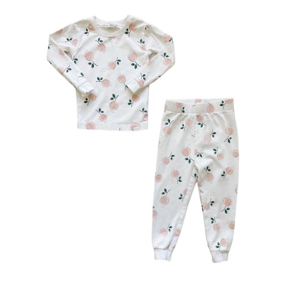 Firsts By Petit Lem Floral Pajamas Size 18m - Picture 1 of 6